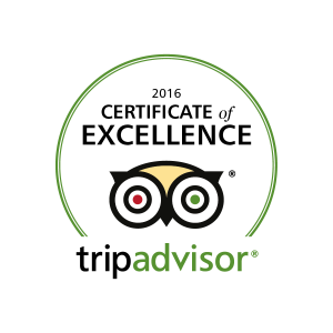 Certificate of Excellence - Trip Advisor